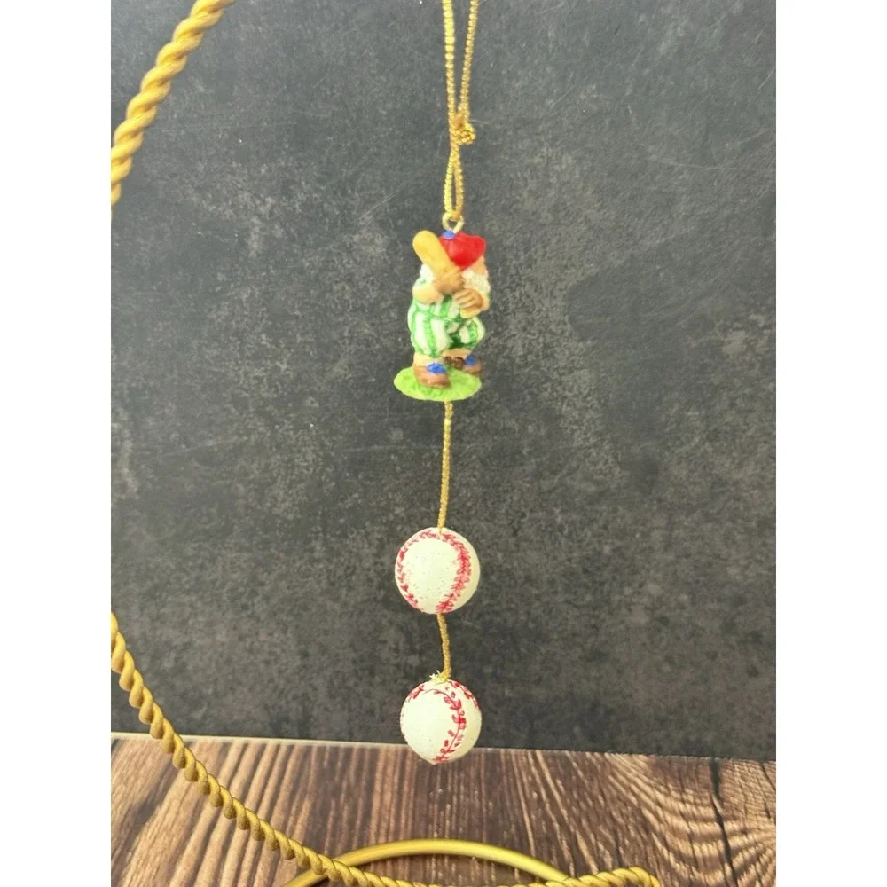 2 Vtg Christmas Ornaments 4.5